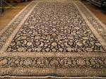 SIL1281 11X18 OVERSIZE PERSIAN KASHAN RUG