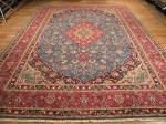 SIL1288 10X13 PERSIAN KASHAN RUG