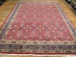 SIL1328 10X13 PERSIAN KASHMAR RUG