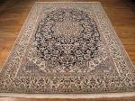 SIL1349 7X10 PERSIAN NAIN RUG