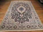 SIL1377 7X11 PERSIAN NAIN RUG