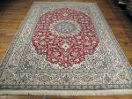 SIL1379 7X10 PERSIAN NAIN RUG