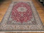 SIL1381 7X10 PERSIAN NAIN RUG