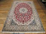 SIL1383 6X9 PERSIAN NAIN RUG