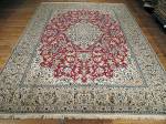 SIL1384 8X11 PERSIAN NAIN RUG