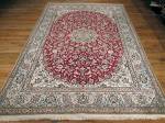 SIL1385 7X11 PERSIAN NAIN RUG