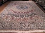 SIL1488 12X19 OVERSIZE PERSIAN GONBAD NAIN RUG