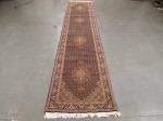 SIL1500 3X13 PERSIAN RUNNER TABRIZ RUG