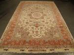SIL1514 7X10 PERSIAN TABRIZ RUG