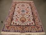 SIL1536 5X8 PERSIAN ISFAHAN RUG