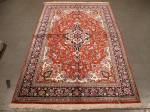 SIL1540 5X7 PERSIAN QUOM RUG