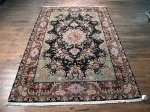 SIL234 7X10 FINE PERSIAN TABRIZ RUG