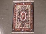 SIL1583 1X2 PERSIAN QUOM RUG