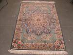 SIL1615 3X5 PERSIAN GONBAD ISFAHAN RUG