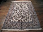 SIL238 7X10 FINE PERSIAN ISFAHAN RUG