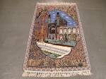 SIL1643 2X4 PERSIAN PICTORIAL ISFAHAN RUG