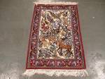 SIL1738 2X3 PERSIAN PICTORIAL ISFAHAN RUG