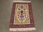 SIL1750 2X3 PERSIAN ISFAHAN RUG