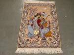 SIL1760 2X4 PERSIAN PICTORIAL ISFAHAN RUG