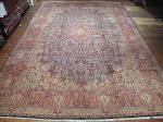 SIL1830 14X20 OVERSIZE PERSIAN KERMAN RUG