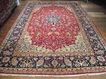 SIL1850 13X19 OVERSIZE PERSIAN ISFAHAN RUG