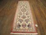 SIL1905 2X7 PURE SILK RUNNER PERSIAN QUM RUG