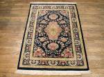 SIL1958 3X4 PURE SILK PERSIAN QUOM RUG