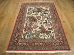 SIL1975 3X5 PERSIAN PICTORIAL QUOM RUG