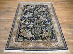 SIL2073 5X7 PERSIAN HUNTING PICTORIAL QUM RUG