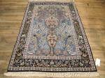 SIL2081 4X5 FINE PERSIAN PRAYER ISFAHAN RUG