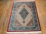 SIL2110 4X7 PURE SILK PERSIAN QUM RUG