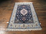 SIL285 5X8 FINE PERSIAN ISFAHAN RUG