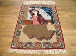 SIL2161 2X3 PERSIAN ISFAHAN PICTORIAL RUG