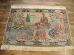 SIL2182 3X5 PERSIAN TABRIZ PICTORIAL RUG