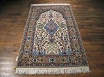 SIL289 5X8 FINE PERSIAN ISFAHAN RUG PICTORIAL