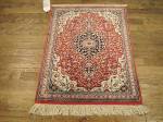 SIL2201 2X3 PERSIAN QUM SILK RUG