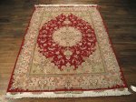 SIL291 5X7 FINE PERSIAN SHIRFAR TABRIZ RUG