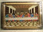 SIL2218 3X4 PERSIAN TABRIZ RUG JESUS LAST SUPPER