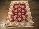 SIL309 5X7 FINE PERSIAN TABRIZ RUG