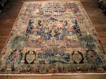 SIL2370 10X12 PERSIAN KASHMAR RUG