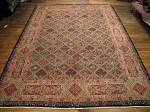 SIL2430 10X14 PERSIAN KERMAN RUG