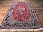 SIL322 5X9 FINE PERSIAN ISFAHAN RUG