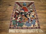 SIL2502 3X4 PERSIAN ISFAHAN RUG