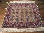 SIL330 4X5 FINE PERSIAN SQUARE ISFAHAN RUG