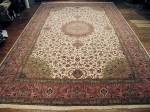 SIL2586 13X20 PERSIAN TABRIZ RUG