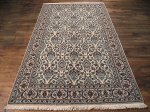 SIL337 4X7 FINE PERSIAN NAIN RUG