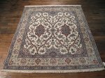 SIL339 7X7 FINE SQUARE PERSIAN NAIN RUG