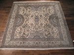 SIL342 8X8 FINE SQUARE PERSIAN NAIN RUG