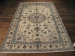 SIL343 5X8 FINE PERSIAN NAIN RUG