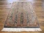 SIL2711 2X3 PERSIAN SILK QUOM RUG